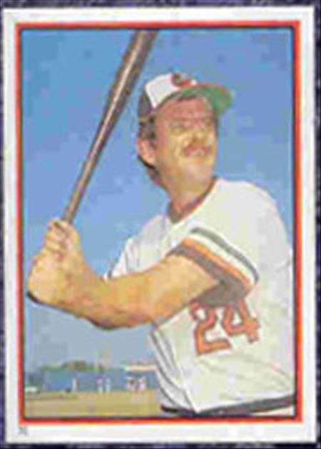 1983 Topps Baseball Stickers     030      Rick Dempsey